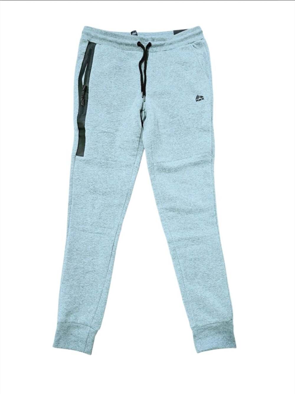 RBX Active Boy's Fleece Jogger Sweatpants with Zipper Pocket Grey Size M/M
